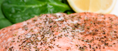 Poached Salmon • Joy of Food • kosher lunch Kiddush Menus from Joy of Food